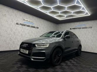 2018 audi q3 2.0 tdi black edition s tronic quattro euro 6 (start/stop) 5dr estate diesel automatic