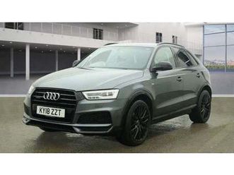 audi q3 2.0 tdi black edition s tronic quattro euro 6 (start/stop) 5dr diesel automatic