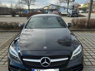 mercedes c coupé automatik amg line scheckheftgepflegt