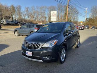 used 2016 buick encore leather