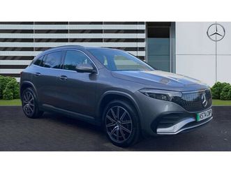 mercedes-benz eqa eqa 250+ 140kw amg line executive 70.5kwh 5dr auto