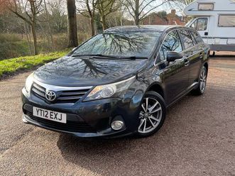 2012 toyota avensis 2.0td tr estate 5d