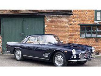 1961 maserati 3500 gt bleu manuel, 5 vitesses conduite à...