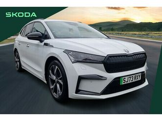 skoda enyaq 150kw 80 sportline plus 82kwh 5dr auto