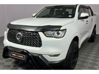 2021 gwm p-series cv 2.0 td dlx double-cab