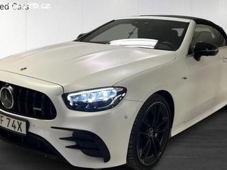 mercedes-benz třídy e 53 amg 4m 360kam masáž sedadla