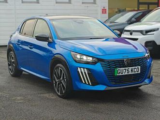 e-208 50kwh gt auto 5dr (7.4kw charger)