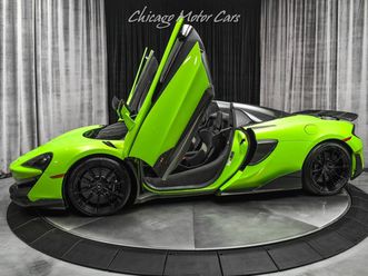 2020 mclaren 600lt spider mso napier green! clubsport pack! senna seats! tons of