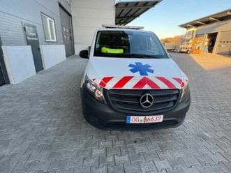mercedes-benz vito ambulance krankenwagen rettungswagen lang
