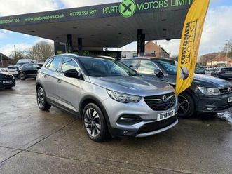 2019 vauxhall grandland x 1.2 turbo sport nav 5dr hatchback petrol manual