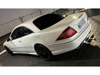 mercedes-benz mercedes cl 500 c215 amg weiß
