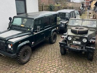❌ ankauf suche land rover defender serie mercedes g wolf toyota