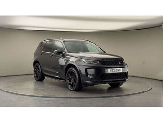 2021 - 2.0 p290 mhev r-dynamic black suv 5dr petrol auto 4wd euro 6 (start/stop) (290 ps)