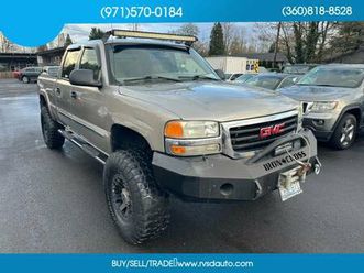 2003 gmc sierra 1500 hd crew cab 4x4 4wd truck sle pickup 4d 6 1/2 ft