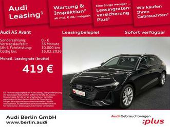 avant tfsi s tr. navi ahk matrix 360° virtual