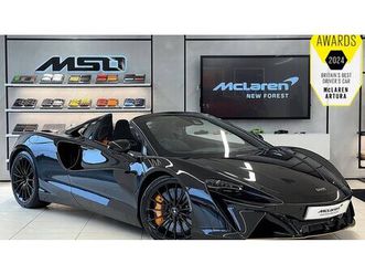 2025 mclaren artura noir automatique, 7+ vitesses conduit...