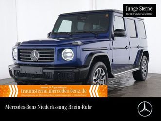 mercedes-benz g 450 d exclusive/night/manufaktur/shd/standh