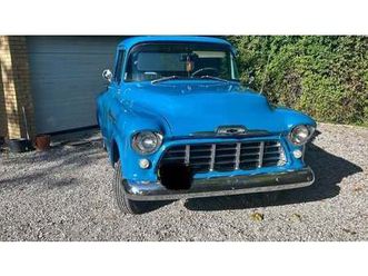 1956 chevrolet 3100 bleu manuel, 3 vitesses conduite à ga...