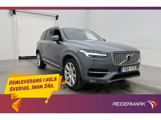volvo xc90 d5 awd geartronic, 225hk, 2016