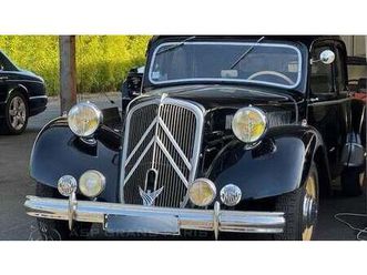 1950 citroen traction avant noir manuel, 4 vitesses condu...
