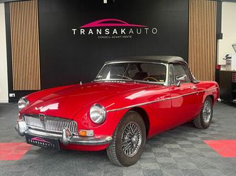 mg b 1.8 convertible anglaise