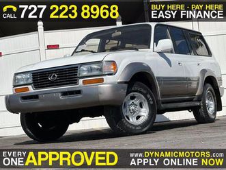 used 1996 lexus lx 450 lx 450 sport utility 4d