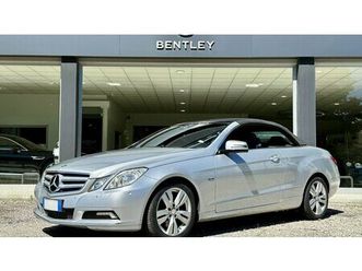2012 mercedes-benz e 250 cabrio cdi avantgarde a vendre