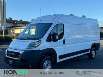 2020 ram promaster cargo van dodge 2500 high roof w/159 wb van 3d van