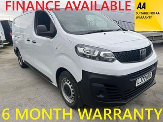 fiat scudo 1.5 multijet sx panel van 6dr diesel manual lwb euro 6 (start/stop) (100 ps)