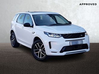 land rover discovery sport p270e phev -pan roof, heated front seat pack, 19 diamond turned alloy wheels, pivi proi infotainment