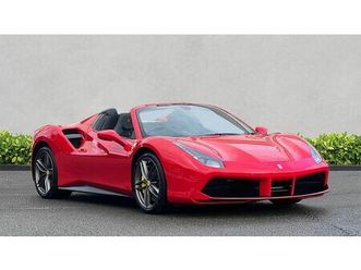ferrari 488 convertible spider 2dr auto