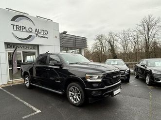 dodge ram 1500 5.7 v8 390 hemi crew cab laramie suivi complet avec factures attelage carplay camera ar