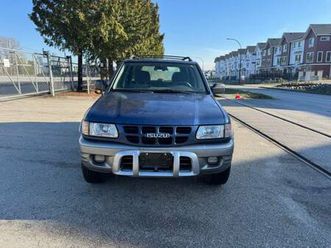 2002 isuzu rodeo 4dr s man 4wd