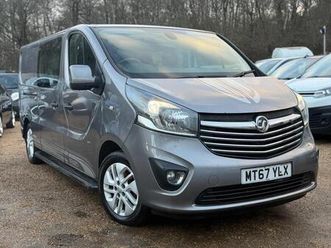 1.6 cdti 2900 biturbo ecotec limited edition nav crew van l2 h1 euro 6 (start/stop) 5dr (6 seat)