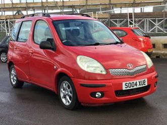 toyota yaris verso 1.3 vvt-i t spirit hatchback 5dr petrol automatic (165 g/km, 85 bhp)