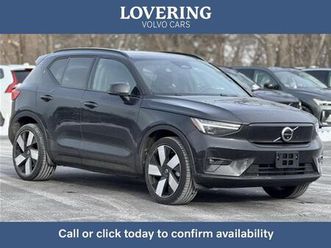 used 2024 volvo xc40 recharge pure electric twin plus