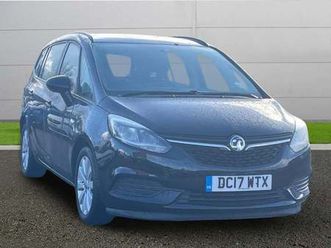 2017 vauxhall zafira tourer mpv petrol manual