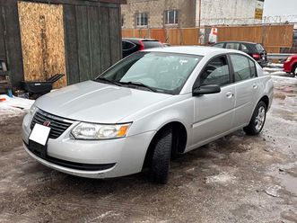 2005 saturn ion sedan **certified** 5 speed 118,000 kms