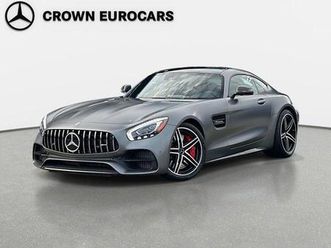 certified 2019 mercedes-benz amg gt c