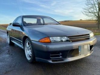 nissan skyline r32 gt-r gunmetal grey rb26...