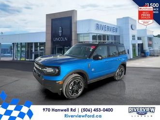 2025 ford bronco sport outer banks 1.5l
