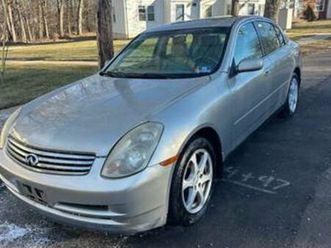 2004 infiniti g35x - 1 owner car 106k original miles all wheel drive
