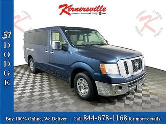 used 2016 nissan nv passenger nv3500 hd sl v8