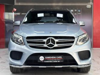 2018 | mercedes-benz gle 400 | gcc | blue | excellent condition
