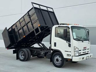 2009 gmc hd w4500 12ft dump truck w/57k miles