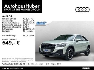audi q2 s line 35 tfsi s tronic