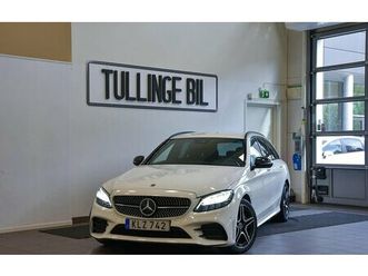 mercedes-benz c 200 d 9g amg backkamera navi dragkrok 4