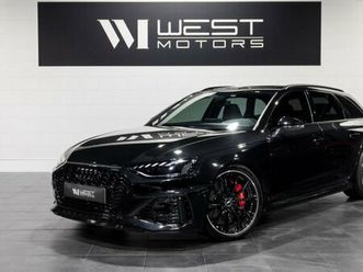 audi rs4 abt v6 2.9 450 immat france 41k options pack dynamic rs freins céramique b&o tête haute 613e-mois