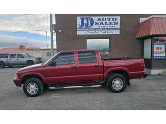 2001 gmc sonoma sls crew cab 4wd- low miles