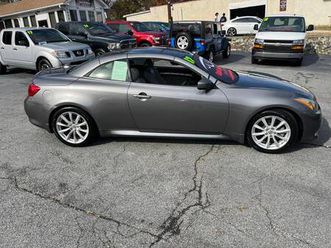 2012 infiniti g convertible g37 **only 84k miles!!**